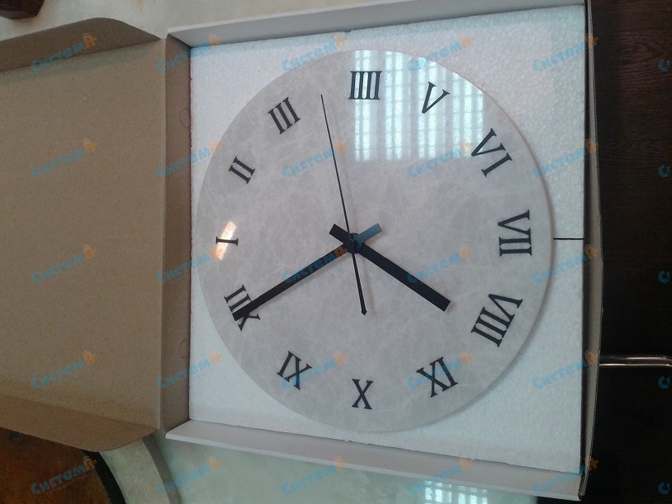 Комплексная защитная упаковка для стеклянных часов Комплексная защитная упаковка для стеклянных часов