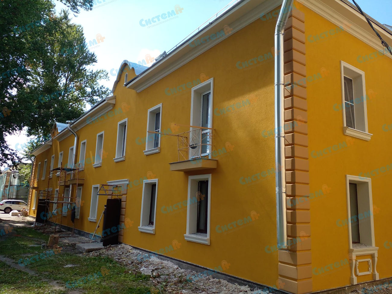 Фасадные украшения для реставрации жилого дома