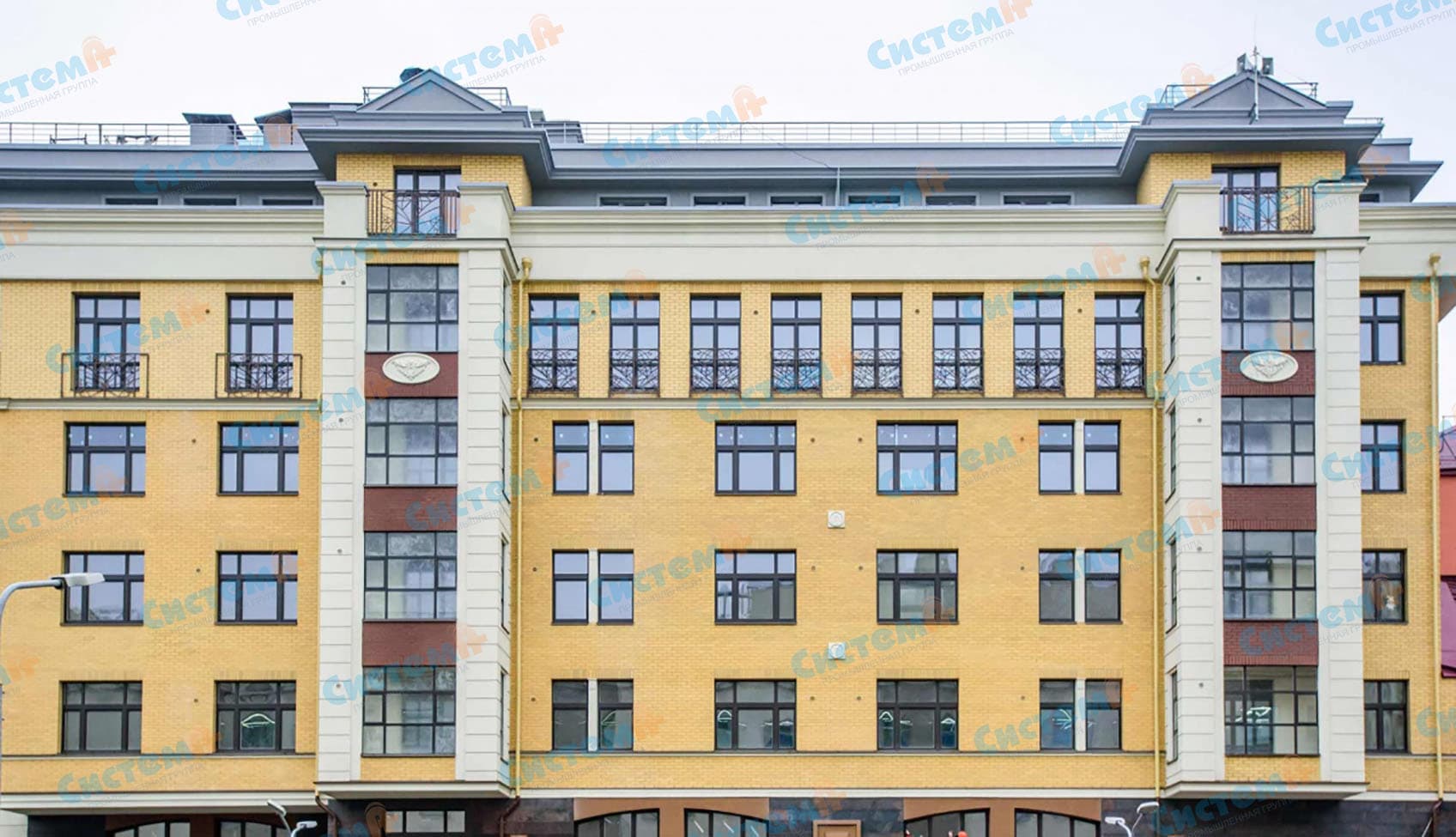 Фасадные элементы для клубного ЖК Фасадные элементы для клубного ЖК