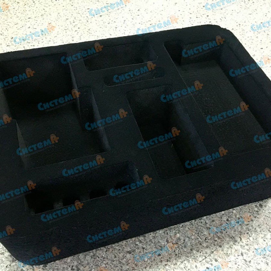 Флокированная упаковка для контрольно измерительного прибора Флокированная упаковка для контрольно измерительного прибора