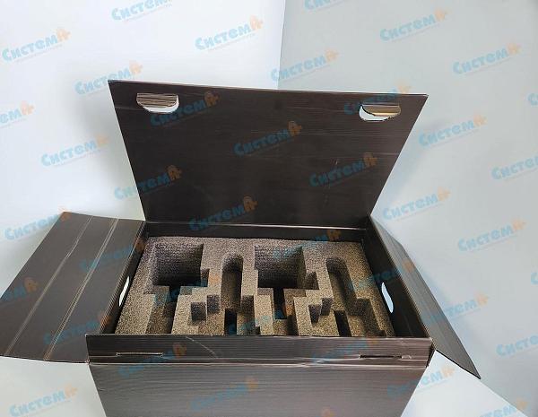 Пластиковый ящик с ложементом из НПЭ Пластиковый ящик с ложементом из НПЭ